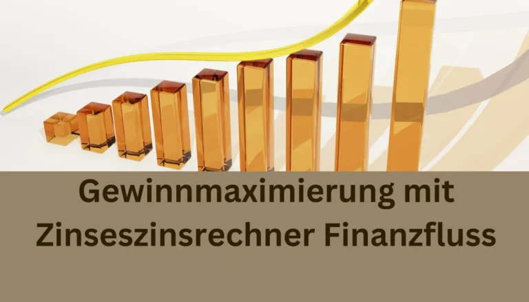 Zinseszinsrechner Finanzfluss Gezeigtes Bild